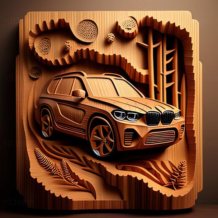 3D модель BMW X3 (STL)